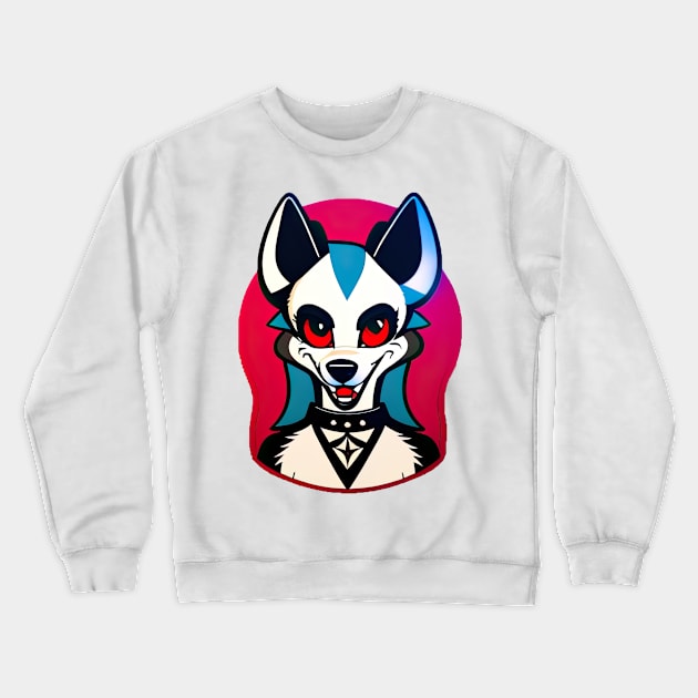 Helluva Boss Loona Hellhound Crewneck Sweatshirt by ksemstudio